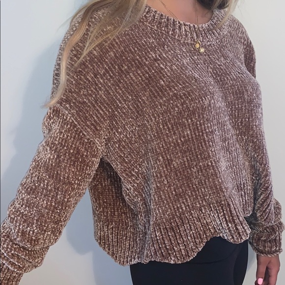 Velvet sweater - Picture 3 of 4